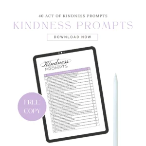 Act of Kindness Prompts