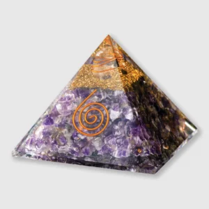 Orgone Amethyst Pyramid